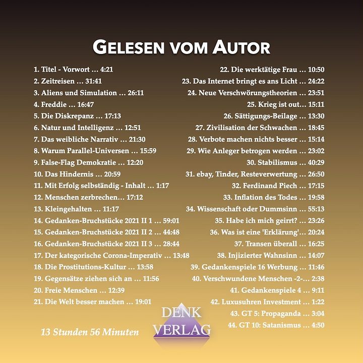 Gedankenspiele 17 - Hörbuch product image (2)