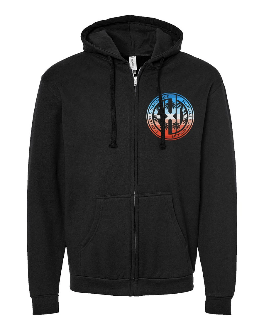 FXD Black Hoodie w/Beach Logo product image (1)