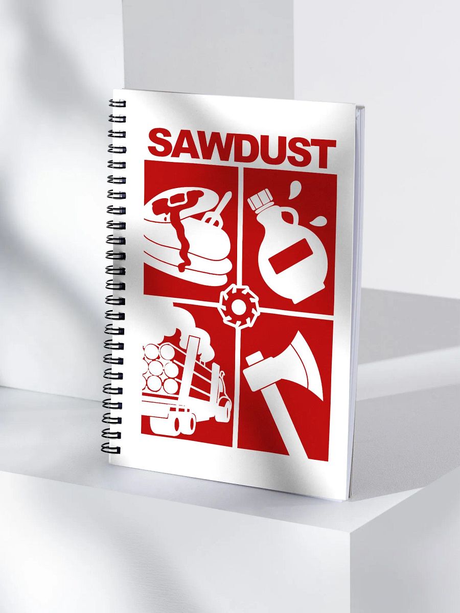 4 Square (red) Notebook product image (4)