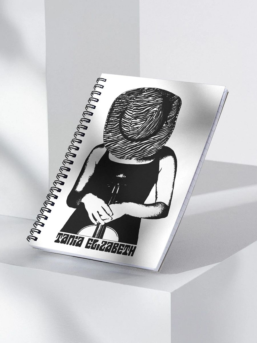 Tania Elizabeth Scroll Logo Notebook product image (4)