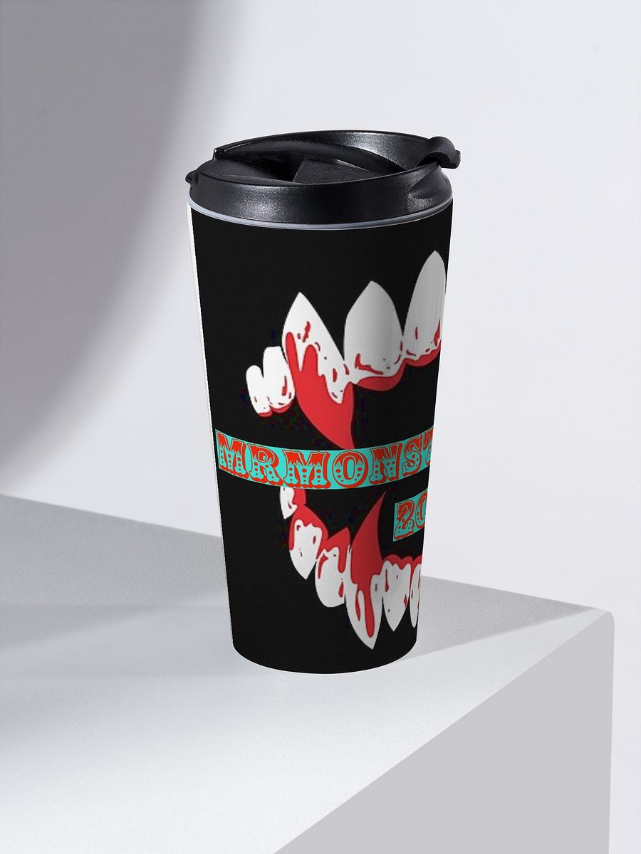 MONSTER MUNCH STAINLESS STEEL TRAVEL MUG product image (2)