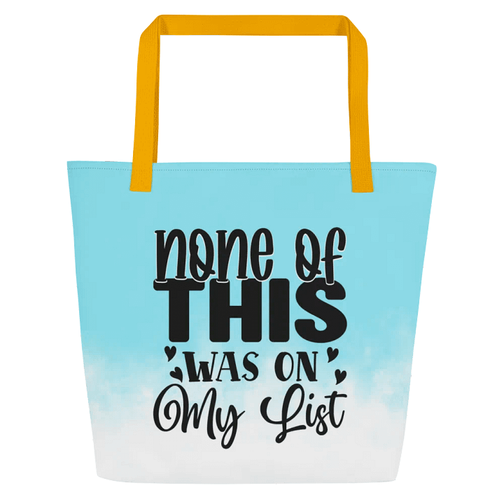 Whimsical Reflections Large Tote Bag product image (4)