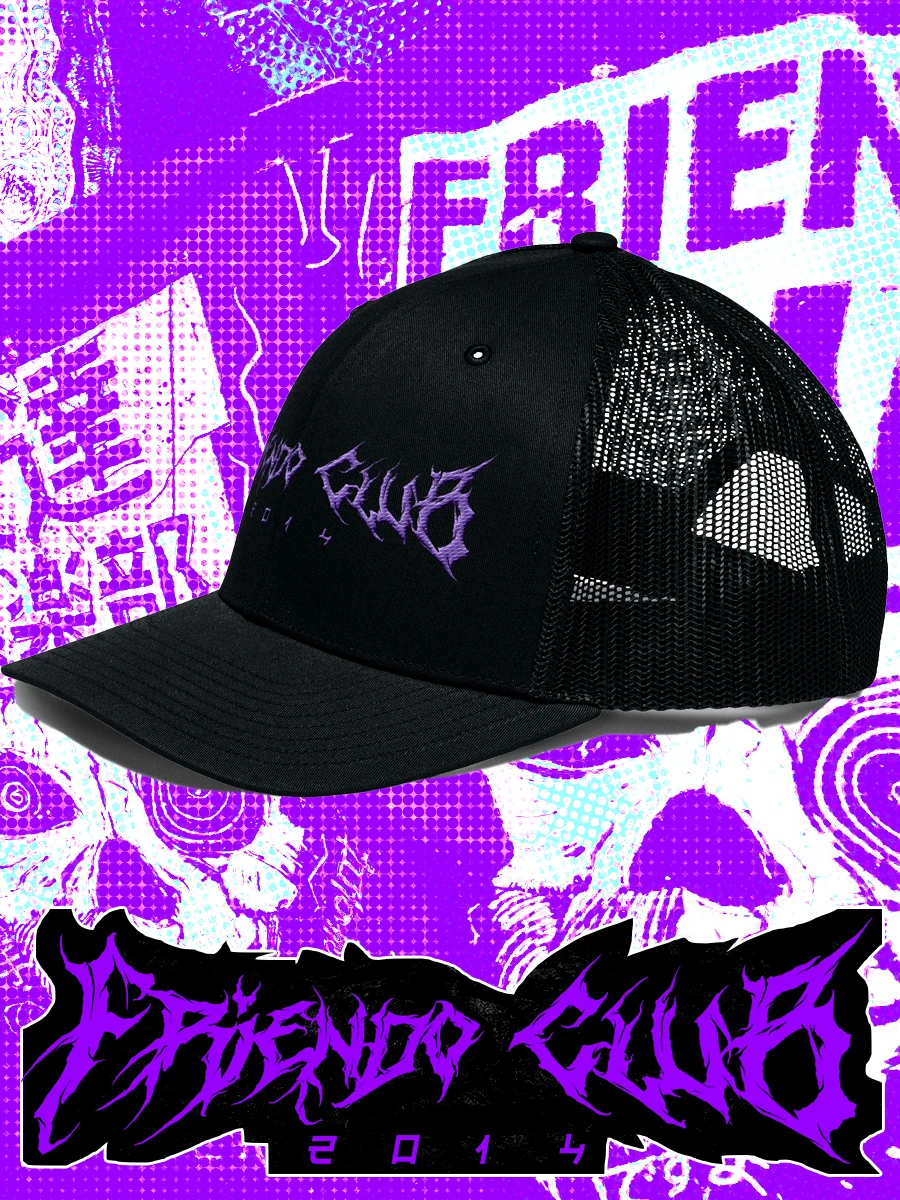 Friendo Club Purple Metal Hat product image (2)