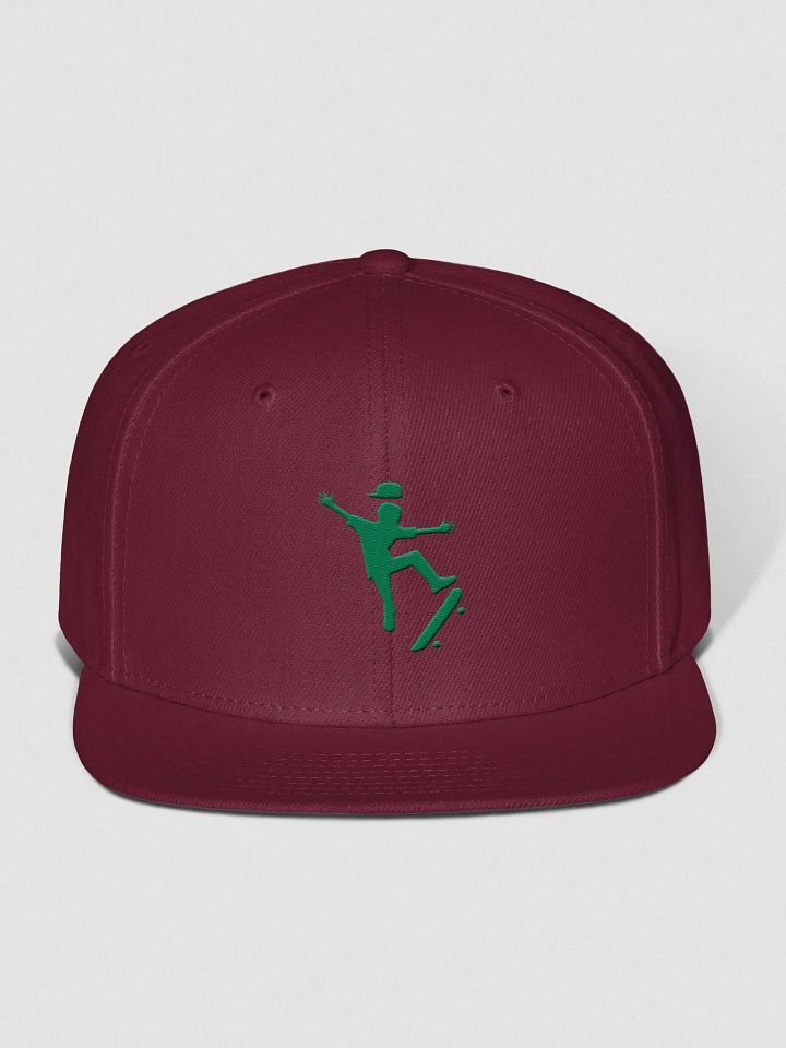 Dazzle Deck Burgundy Maroon Baseball Cap product image (1)