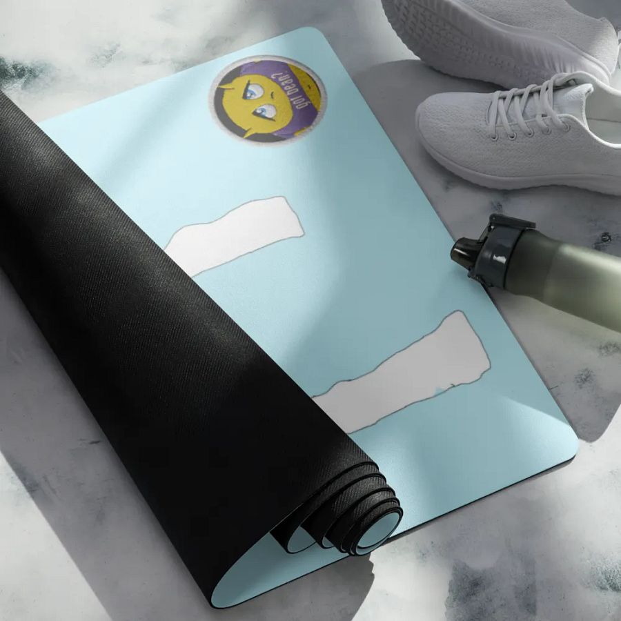 Pocky's Unicorn Onesie Daki Yoga Mat product image (4)