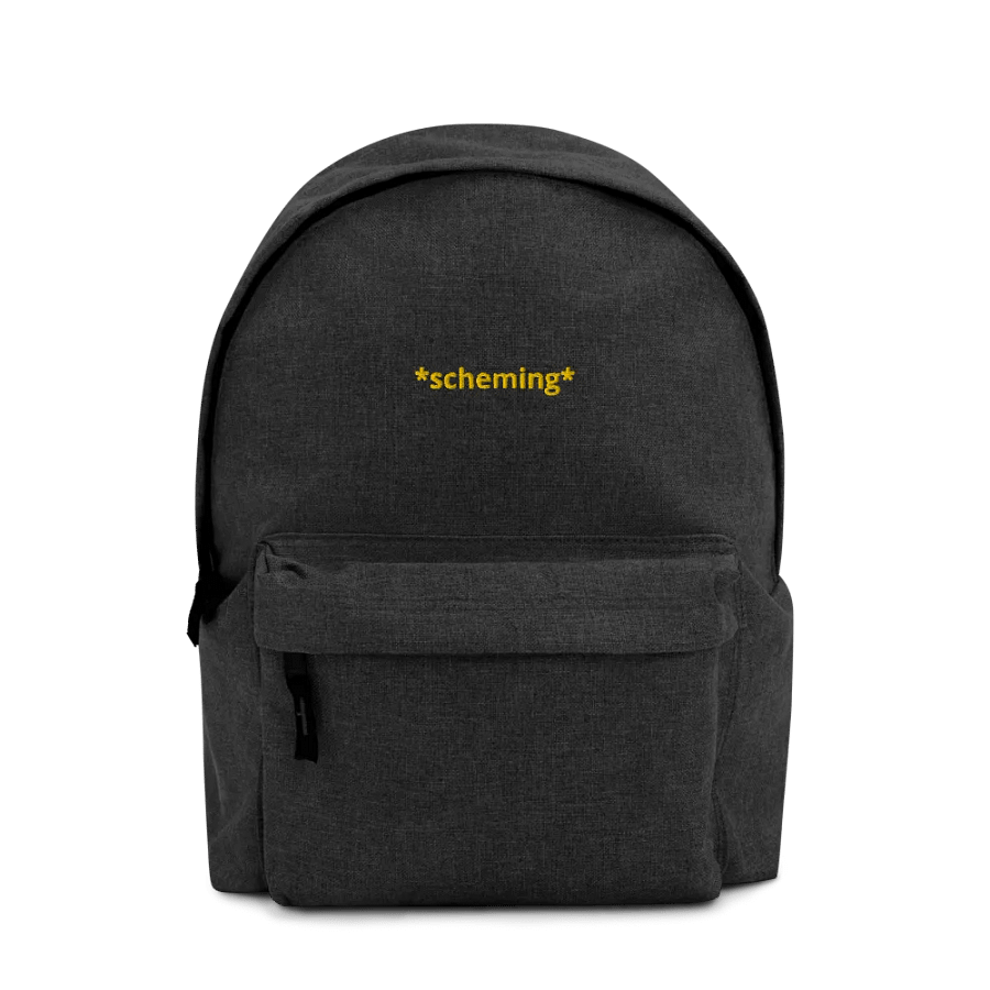 Scheming Embroidered Backpack product image (1)