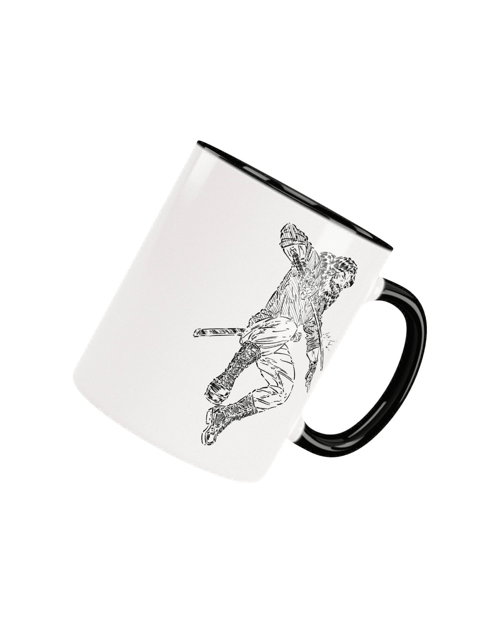 MEIFUMADO | Daisuke | Black & White Mug product image (4)