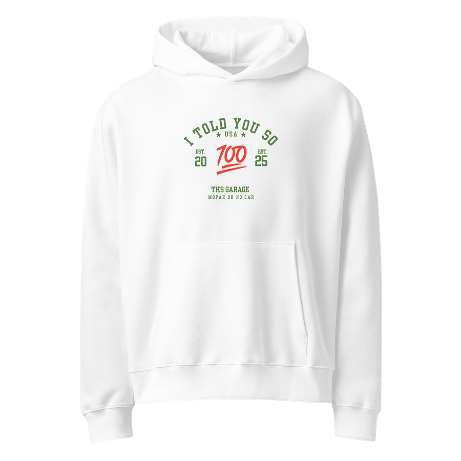 I Told You So Hoodie product image (1)