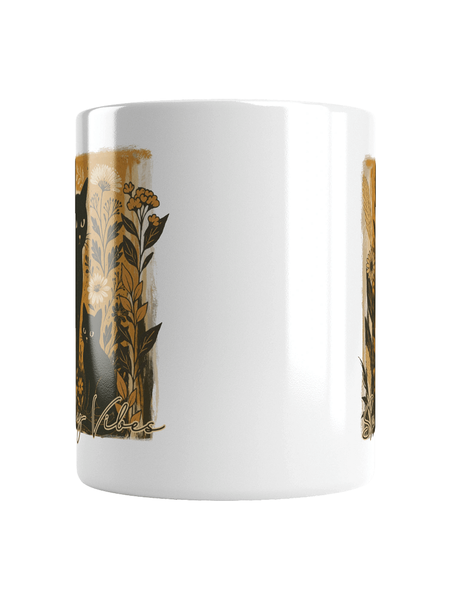 Spooky Vibes Black Cat Mug product image (18)