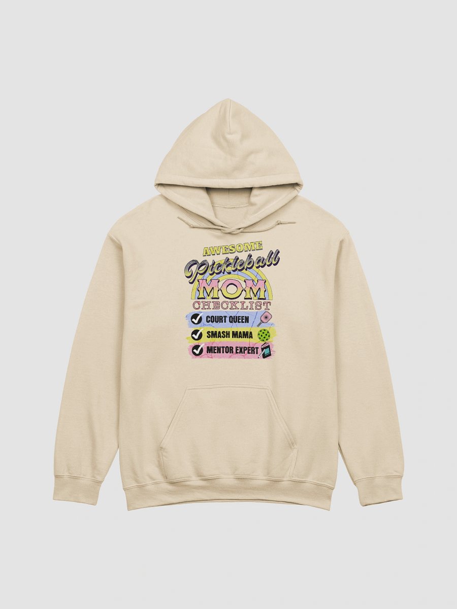Awesome Pickleball Mom Checklist Hoodie product image (19)