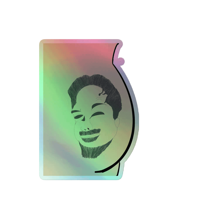 #TeamButt Holo Sticker product image (2)