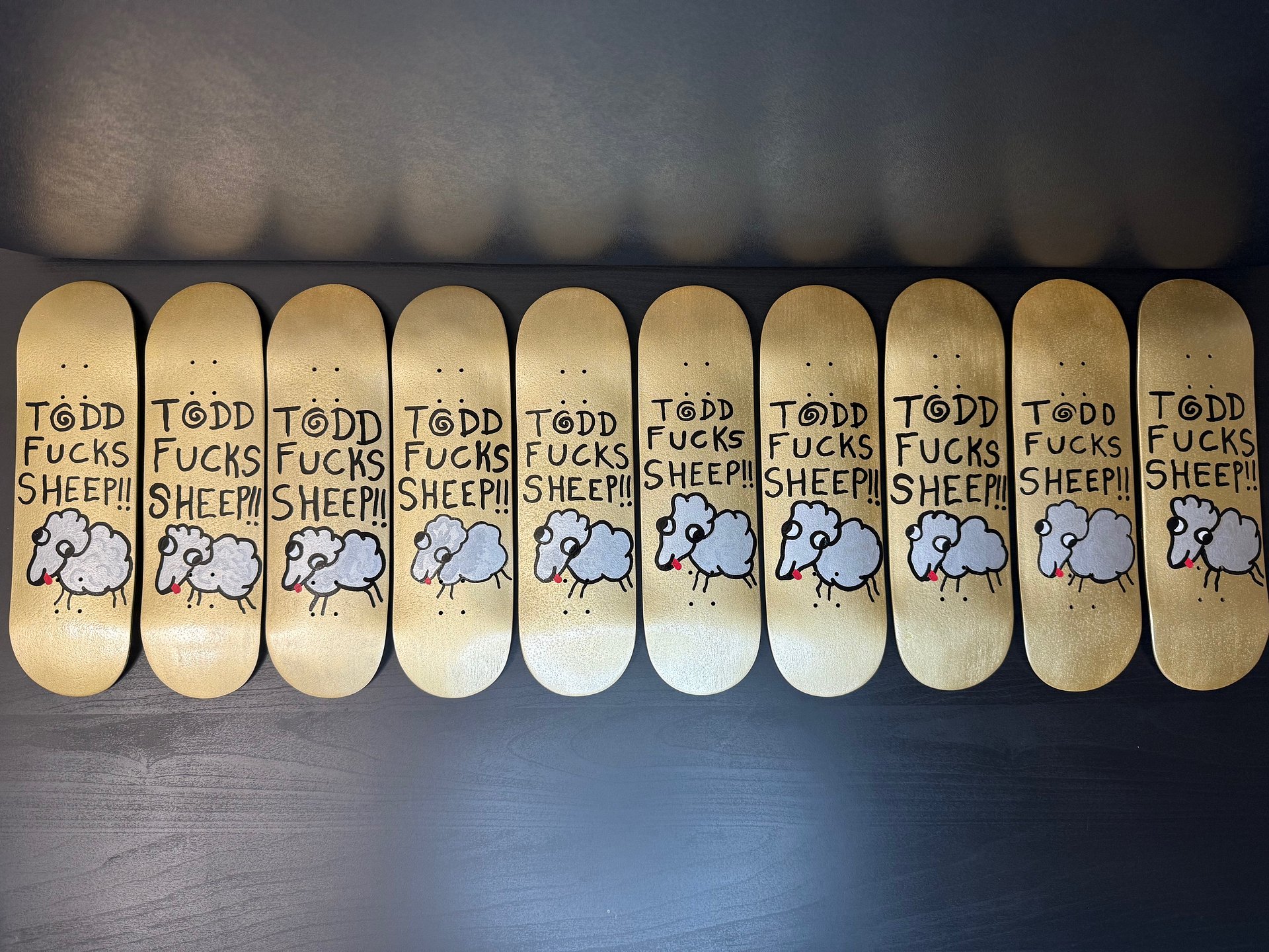 *LIMITED EDITION* 5 YEAR ANNIVERSARY COLLECTIBLE NIGHT / DAY HANDBOARDS !!! product image (10)