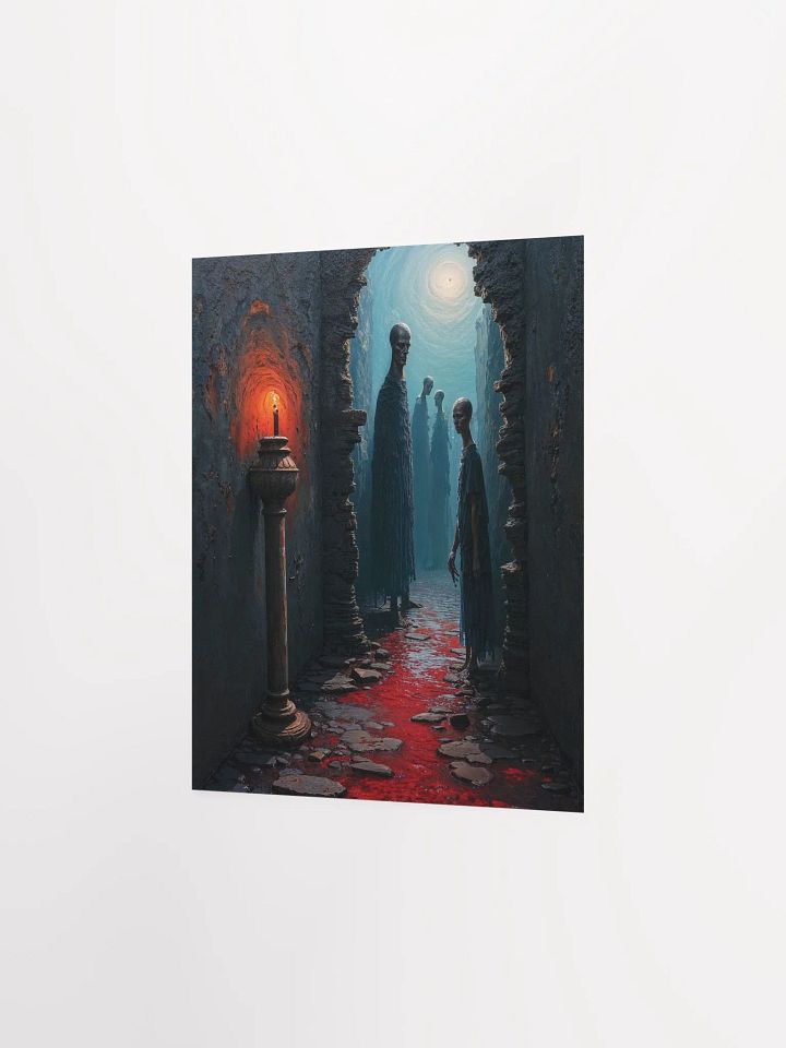 Ethereal Corridor Matte Poster product image (15)
