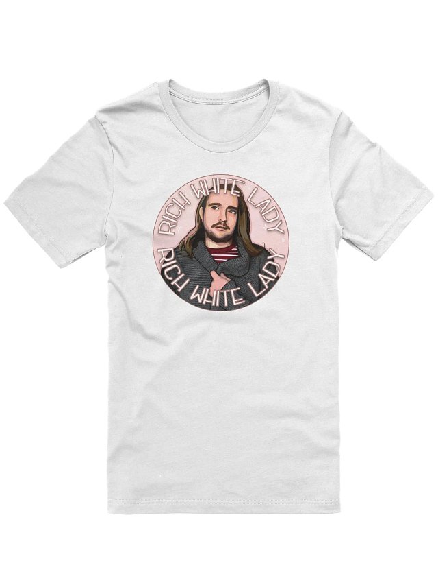 Rich White Lady Portrait T-Shirt product image (1)