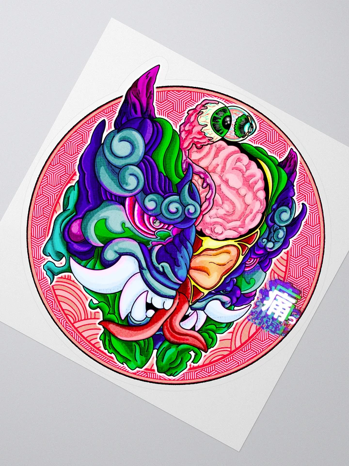 Yokai Migraine: Kiss Cut Sticker product image (2)