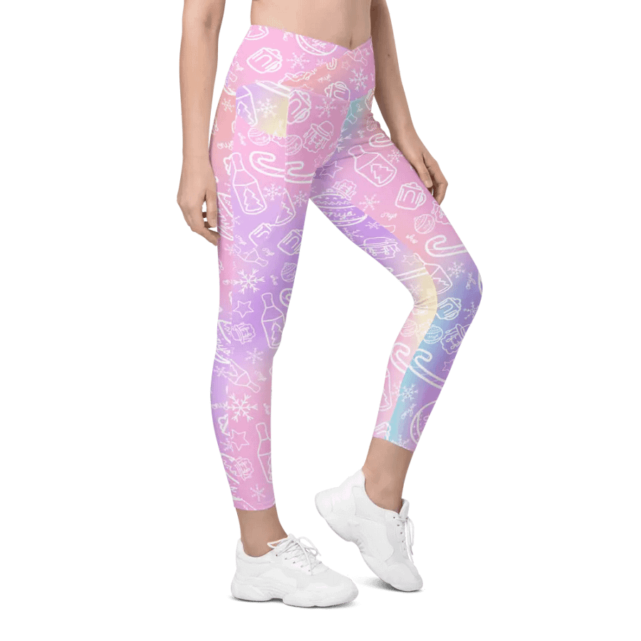Limited Edition Christmas Tie Die Leggings product image (6)