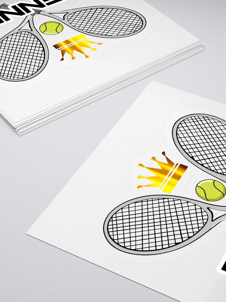 Royal Tennis Kiss Cut Stickers product image (14)