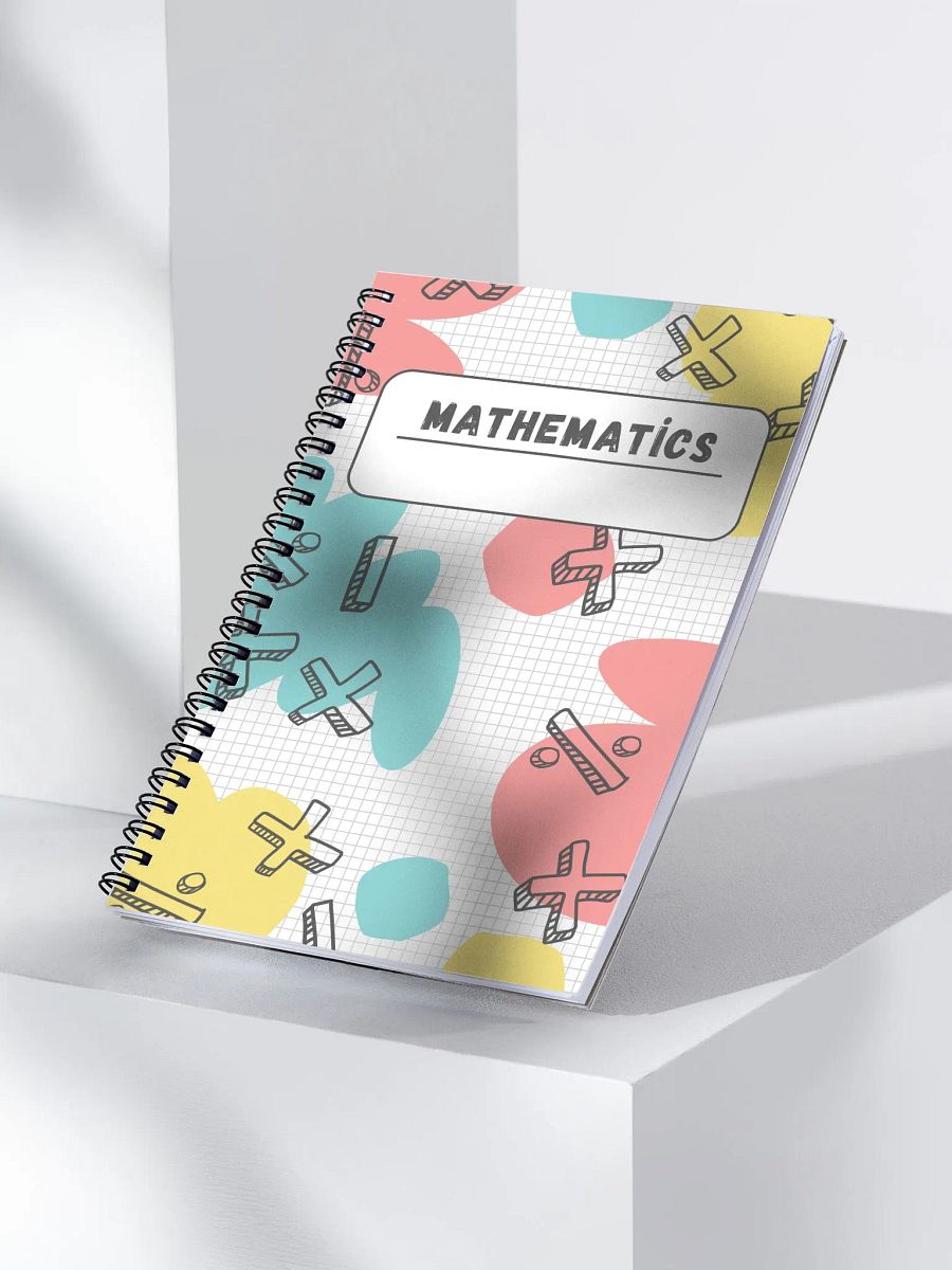 Mathematics Spiral Notebook product image (3)