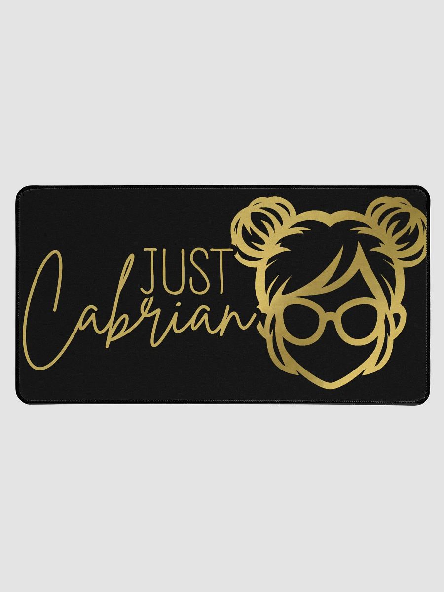 JustCabrian Gold Desk Mat product image (1)