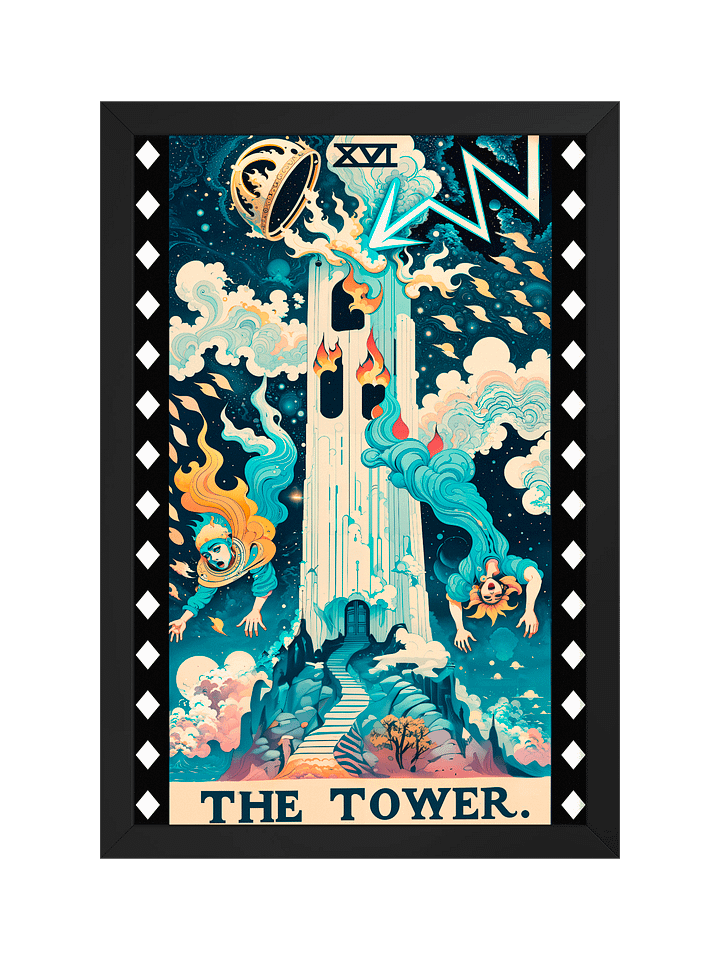 [Tarot - The Tower] Canvas product image (2)