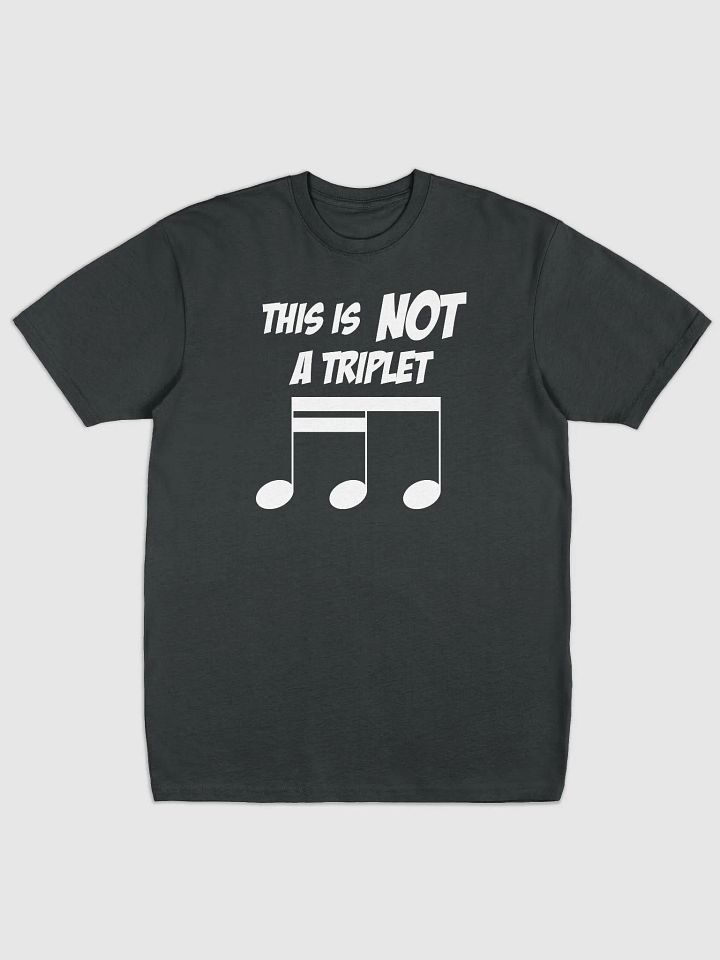 Triplet premium t-shirt (white text) product image (6)