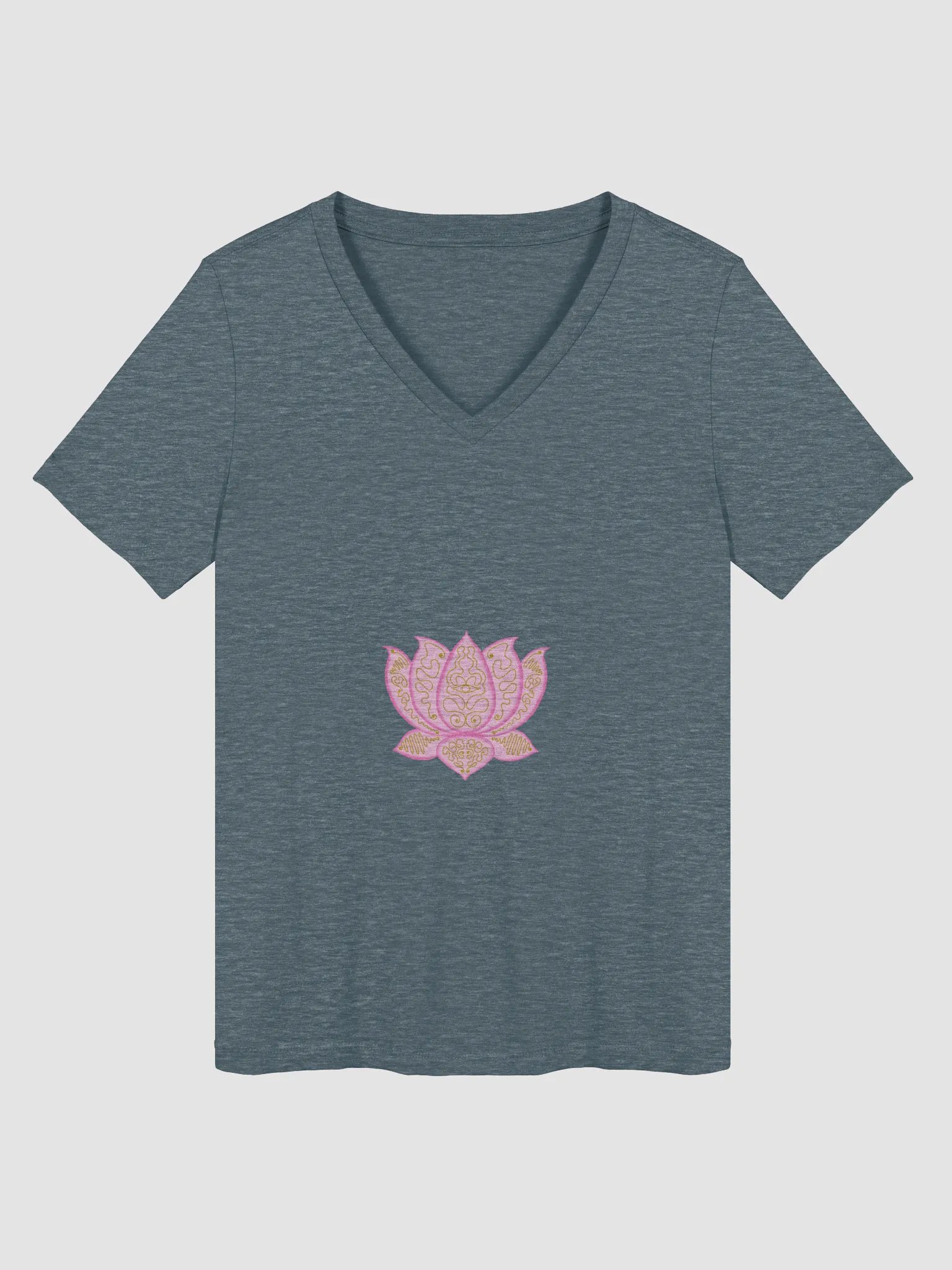 Lotus Eye V-Neck Tee product image (3)