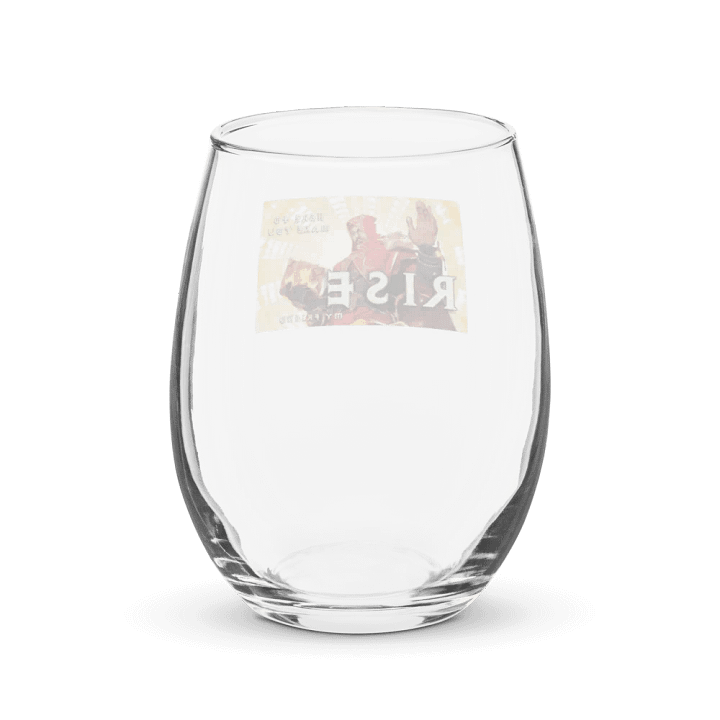 Make You Rise Wine Glass product image (2)