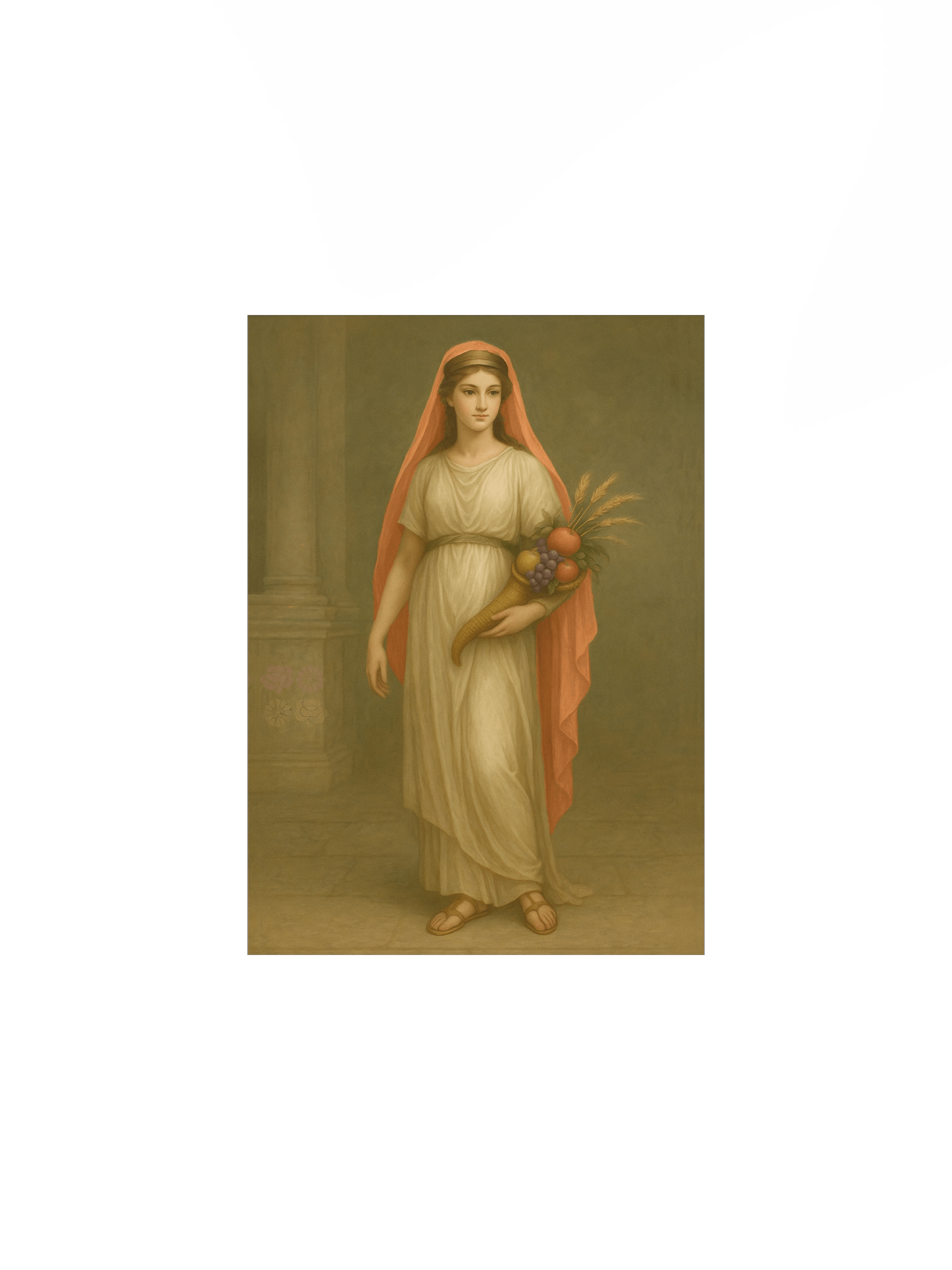 Goddess Fortuna Virgo (Virginalis) Mini-Poster product image (1)