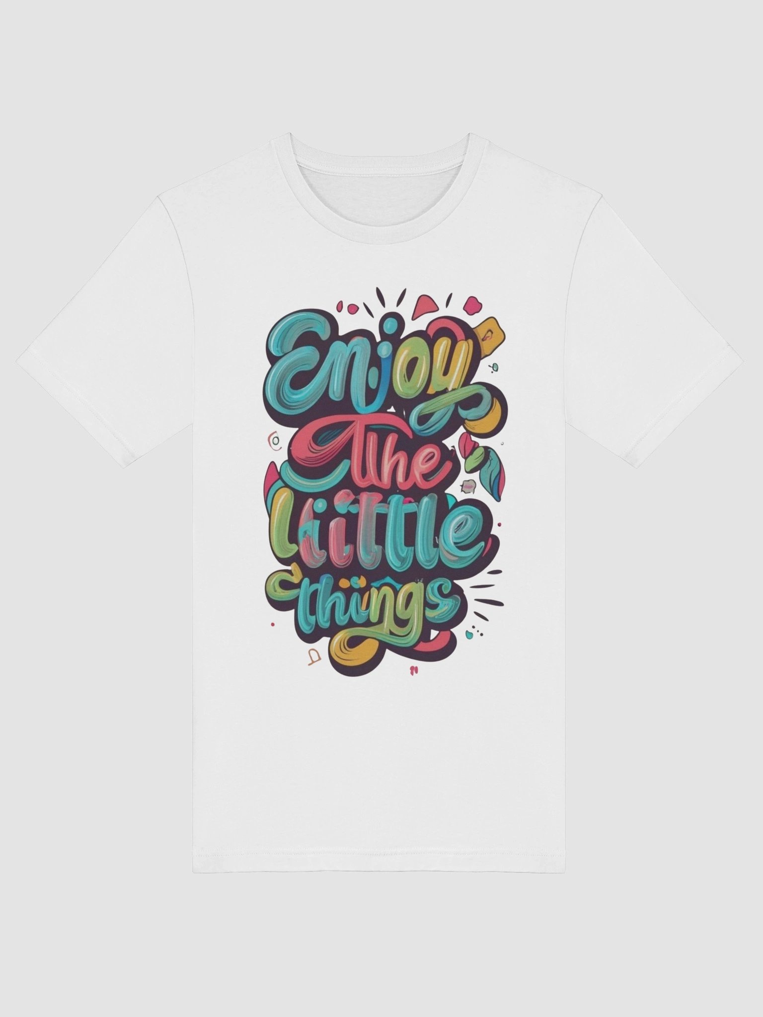 "Enjoy The Little Things" Stylish Design T-Shirt product image (3)