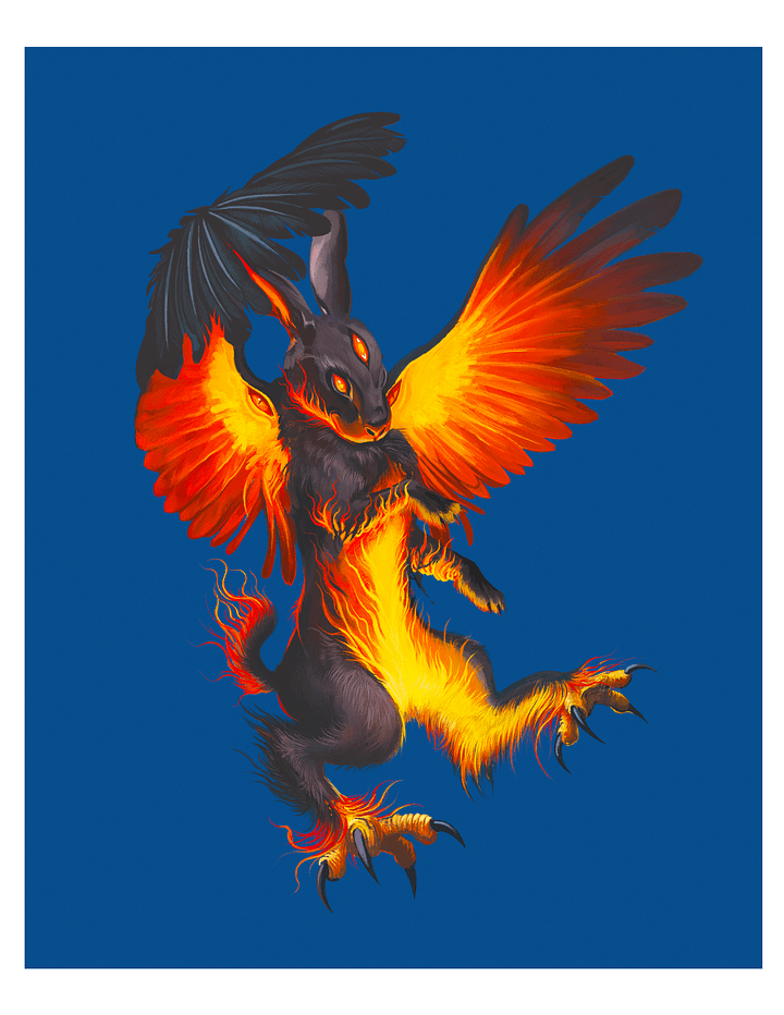 Coal the Blazing Familiar of the Daylight 8.5x11" (21.59 x 27.94cm) product image (1)