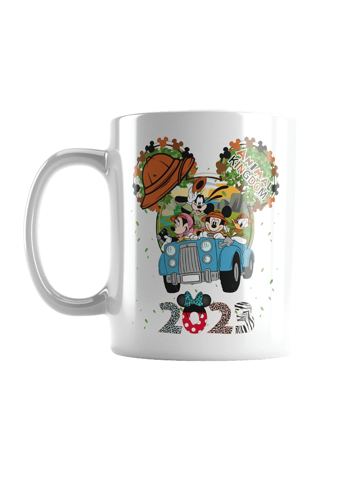 White Glossy Mug Safari Adventure Mickey & Co product image (3)