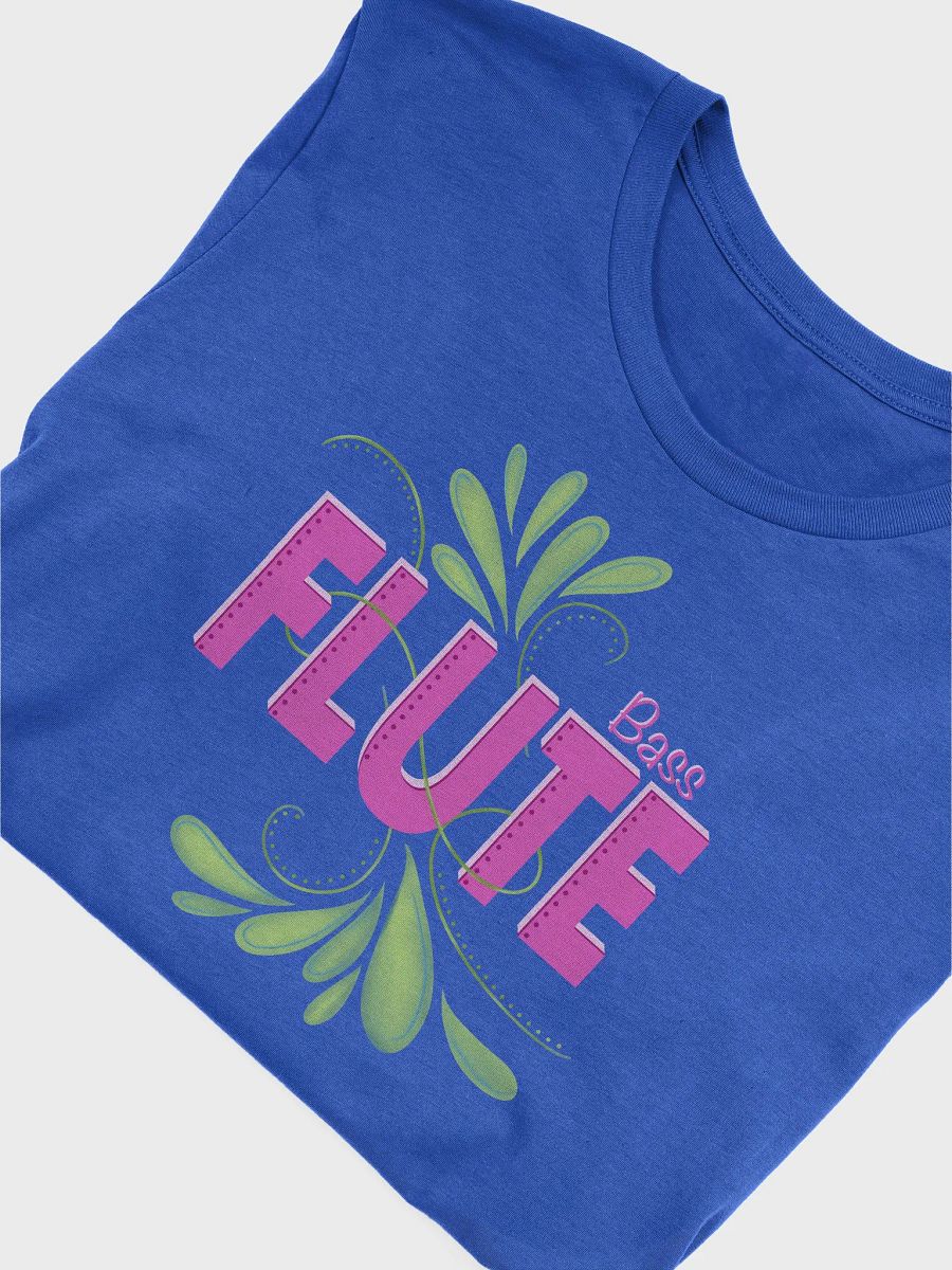 Flute Flourish T-Shirt - Bass (Royal Blue) - Unisex Fit product image (5)