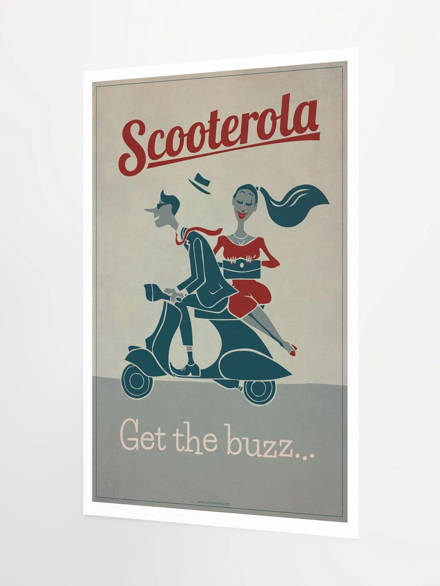Get the Buzz Scooter Vintage Art product image (9)