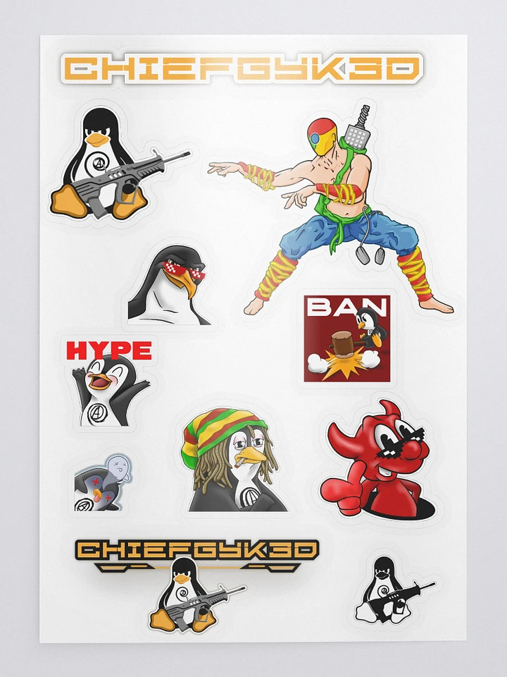 Chief Sticker Sheet product image (1)