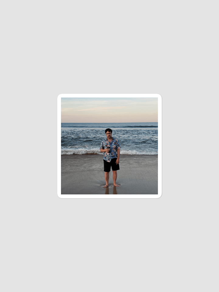 Mayor Wertz Beach Sticker product image (1)