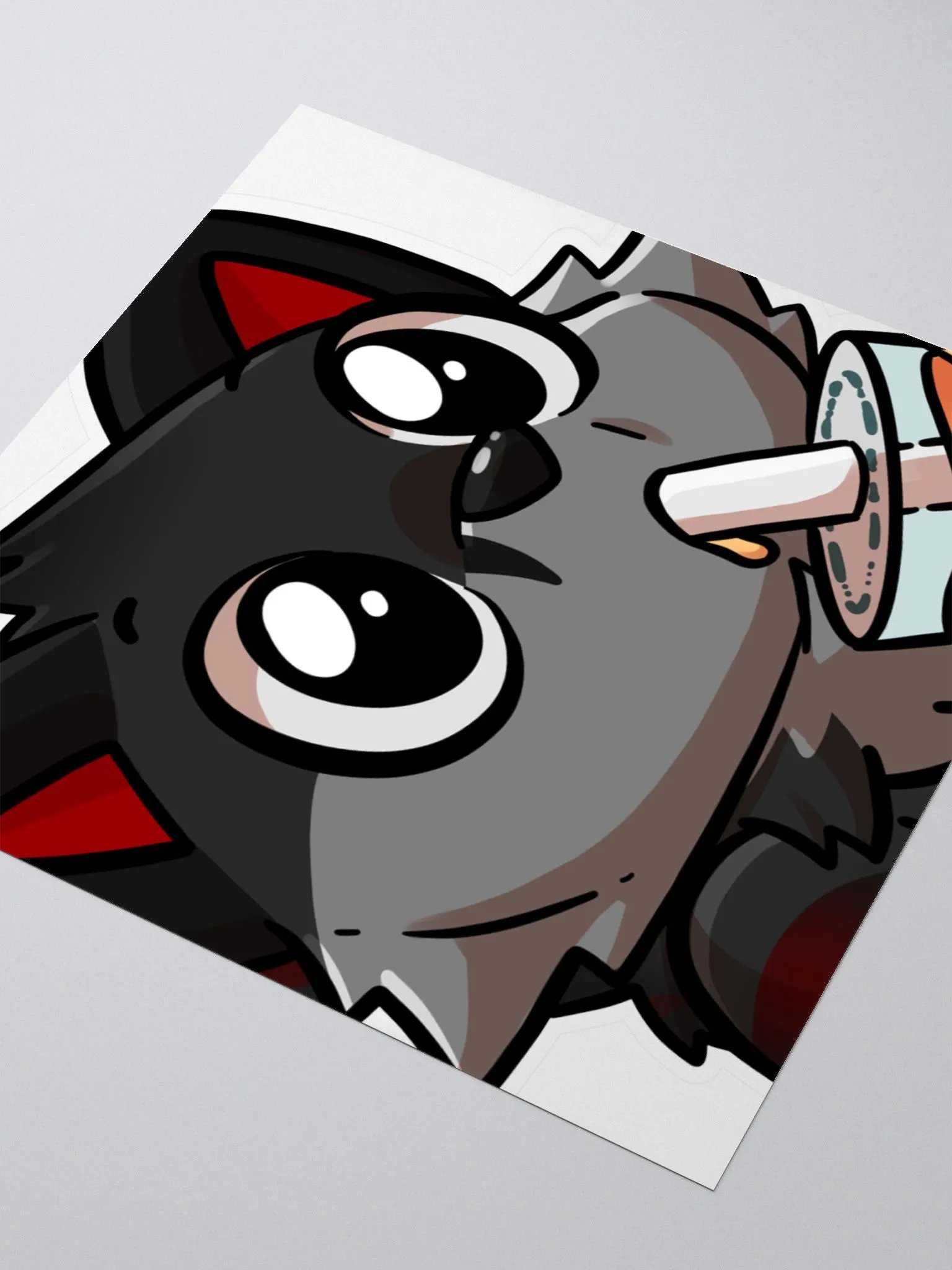 Harufox Sippy Emote Sticker product image (3)