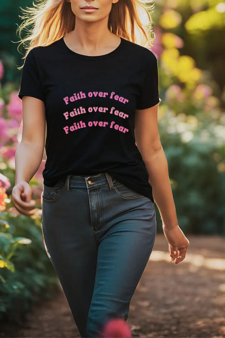 Faith Over Fear Tee product image (2)