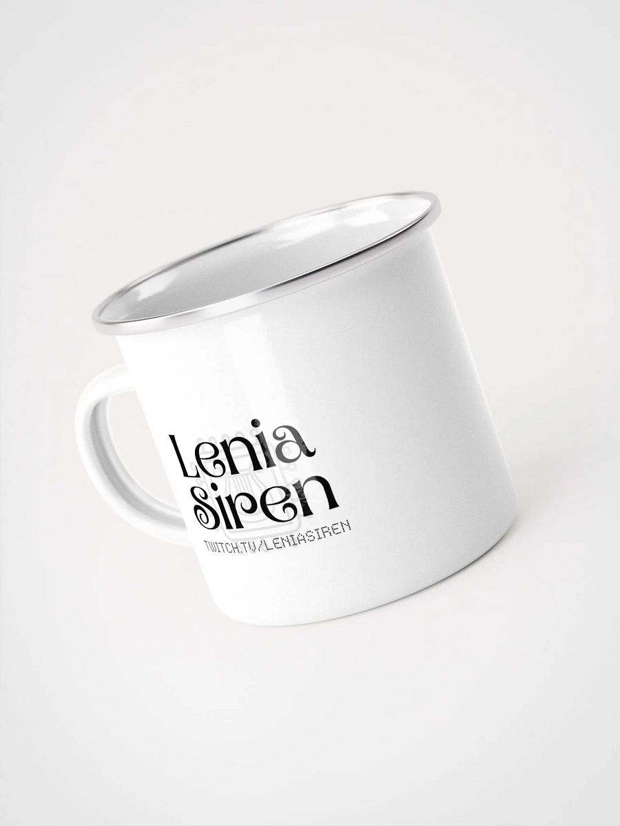 Lily Cyren "In a Box" + Logo - Enamel Mug (12oz / 355ml) product image (2)