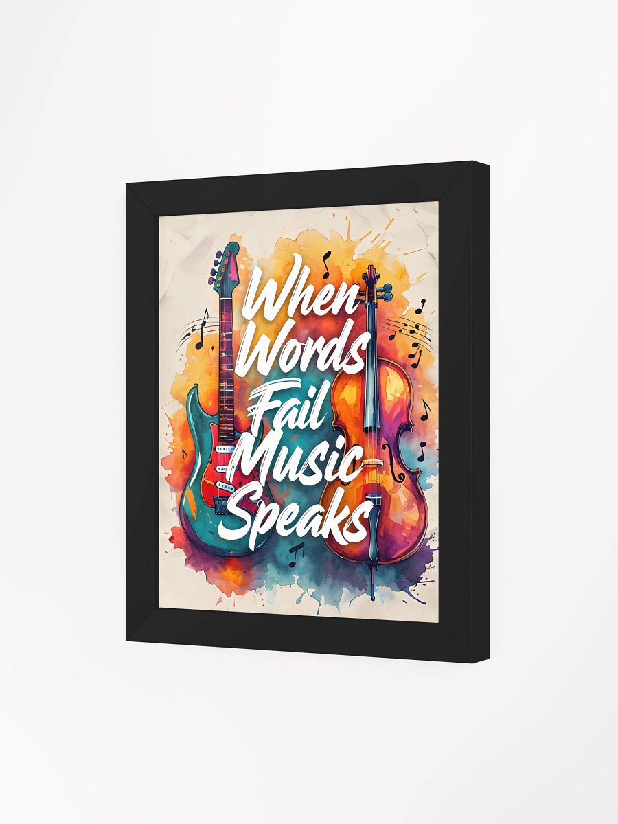 Musical Harmony Framed Poster product image (4)