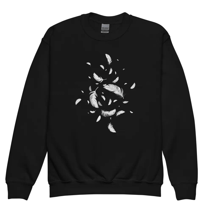 Feathered Whimsy Youth Sweatshirt product image (2)