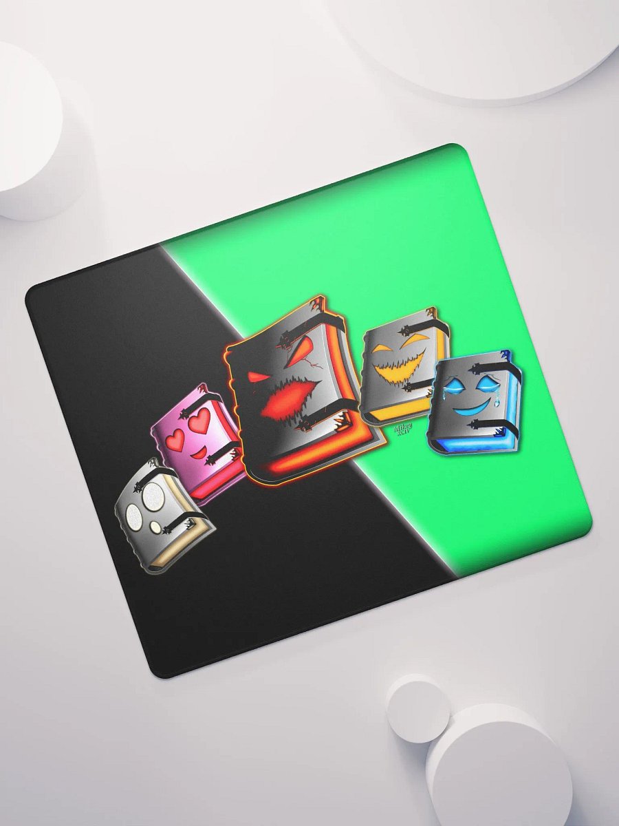 Emotionally Booked - MikeyXCIV - Mouse Pad - 18″×16″, 36″×18″ product image (7)