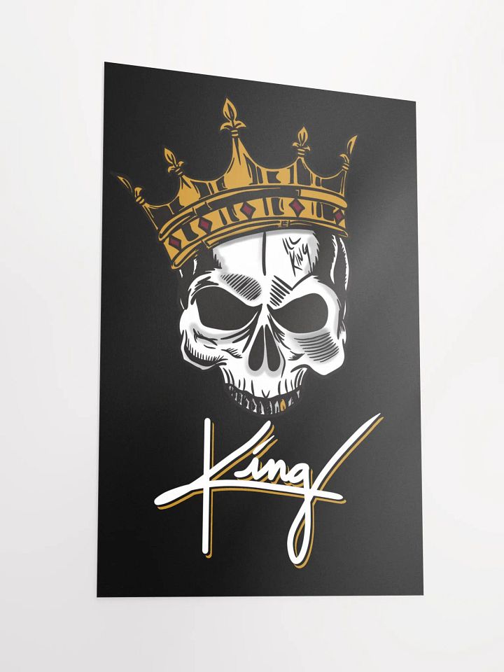 King Poster (Black) product image (2)