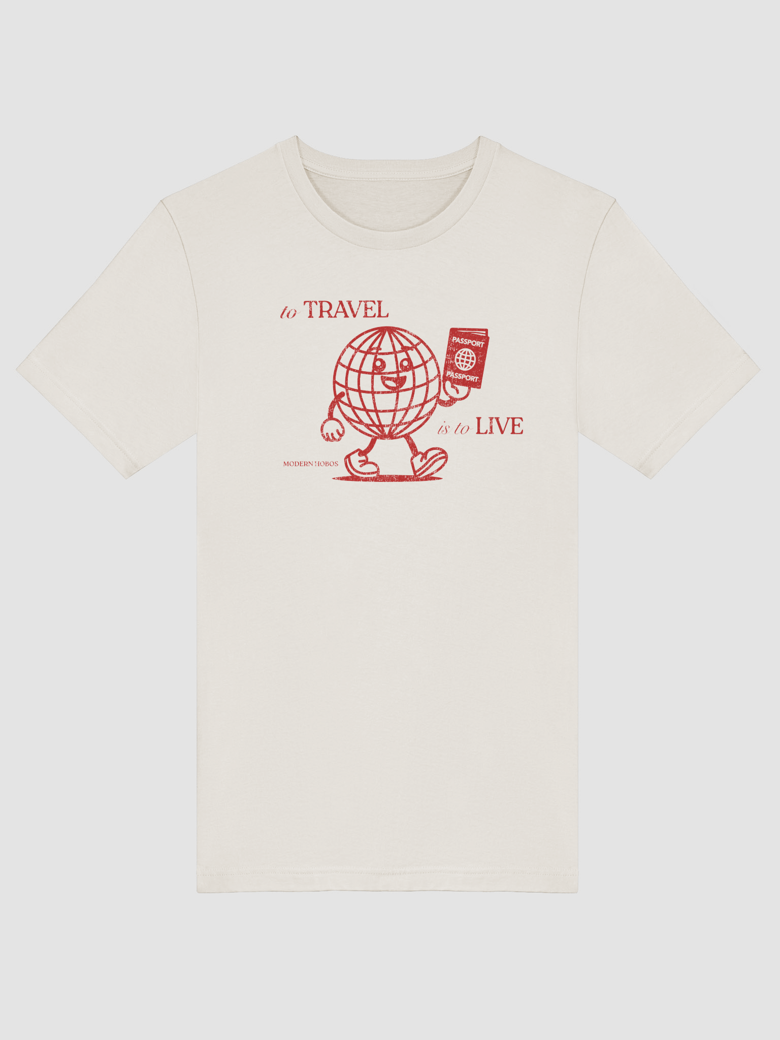 Happy World (Red) T-shirt product image (29)