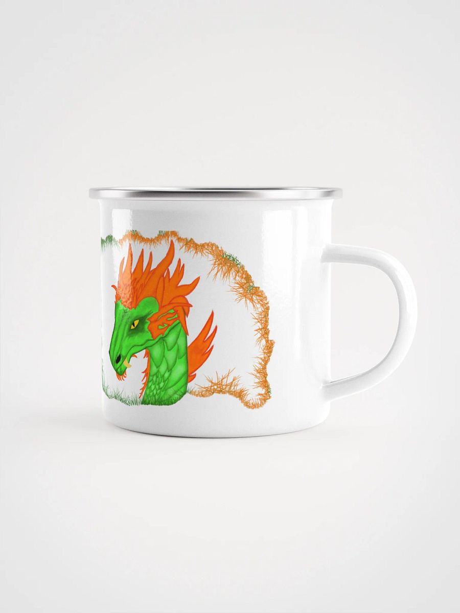 Fiery Dragon Enamel Mug product image (1)