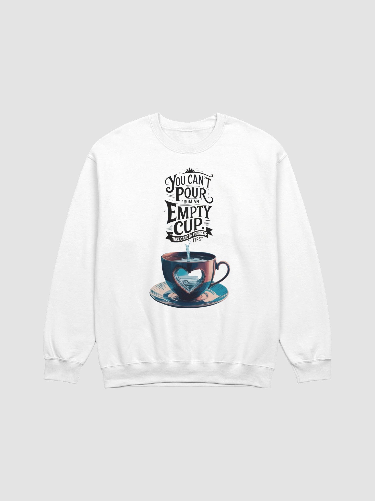 Heartfelt Reflection Cup and Saucer Set Sweatshirt product image (1)