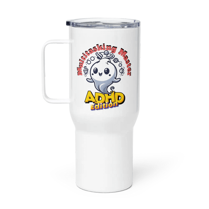 ADHD Multitasking Master Travel Mug with a Handle product image (1)