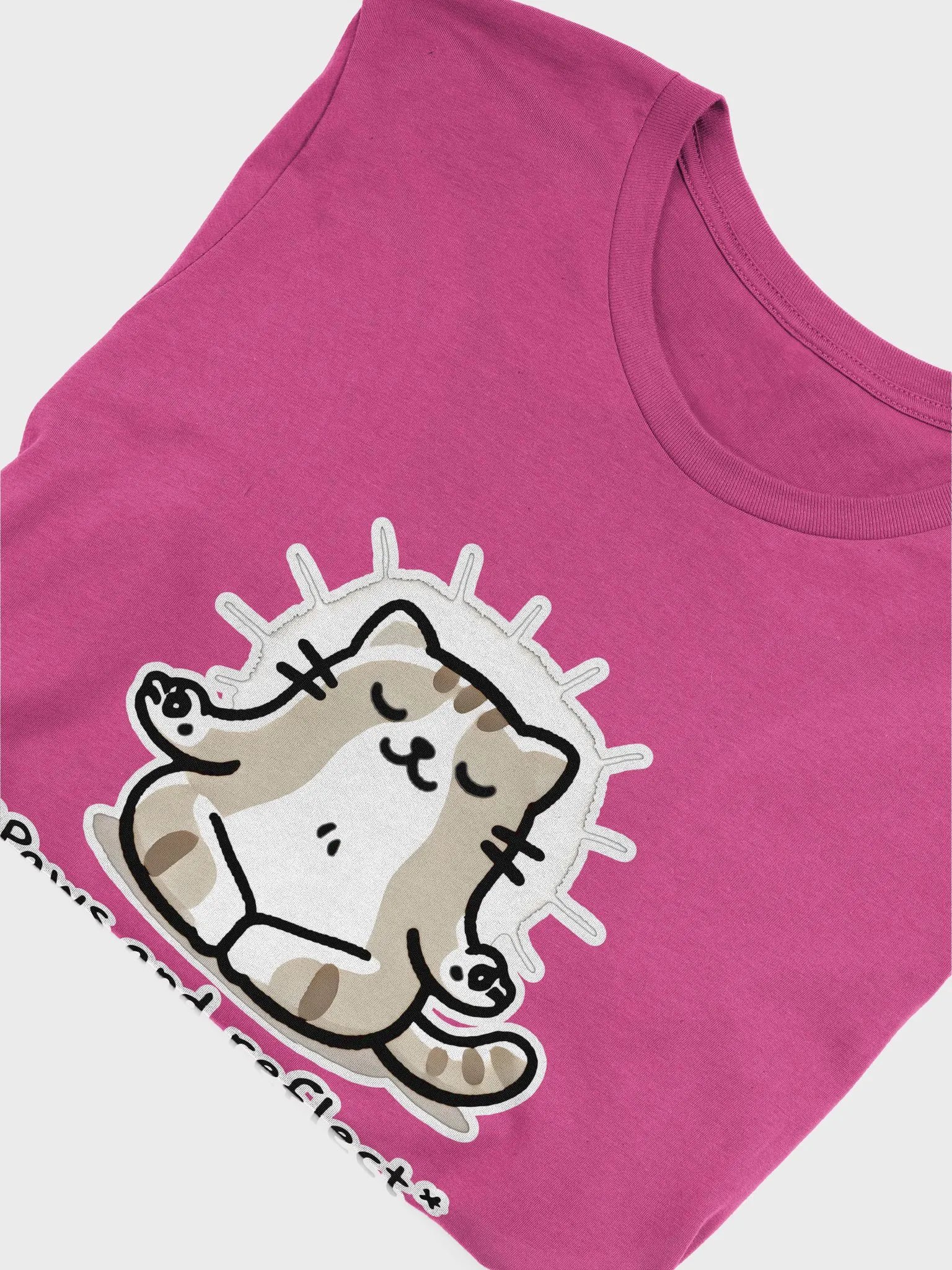Paws and reflect dark t-shirt product image (5)