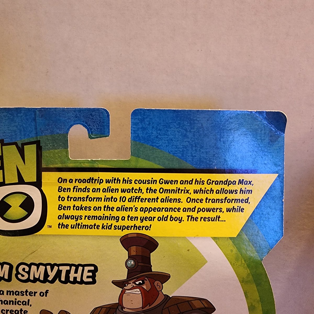 Ben 10 Steam Smythe with Scorpion Stinger - New in package product image (7)