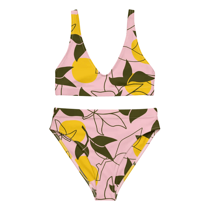 Citrus Burst High Waist Bikini Set product image (1)