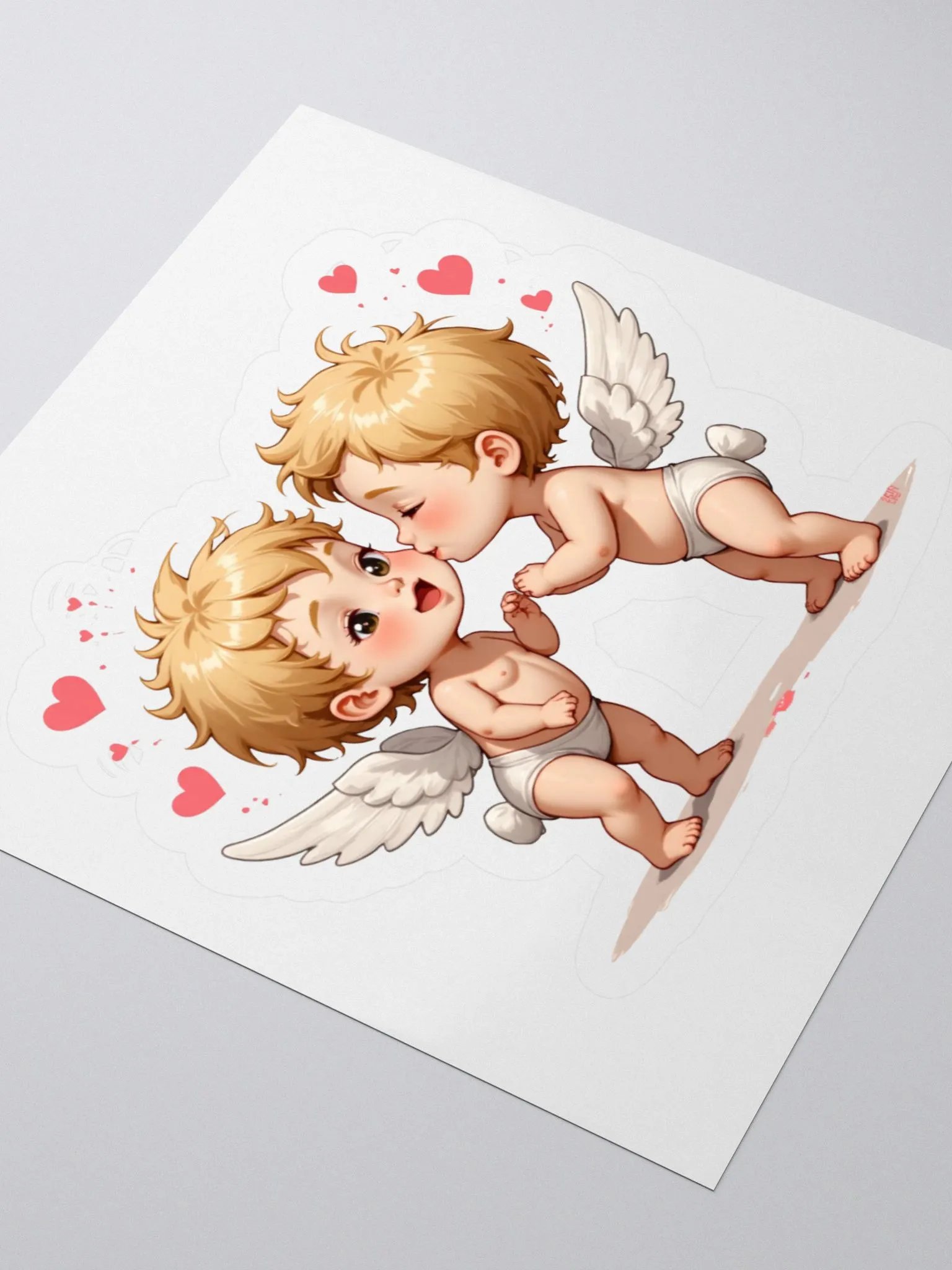 Love Babies | Cherubic Kiss Cut Stickers product image (7)